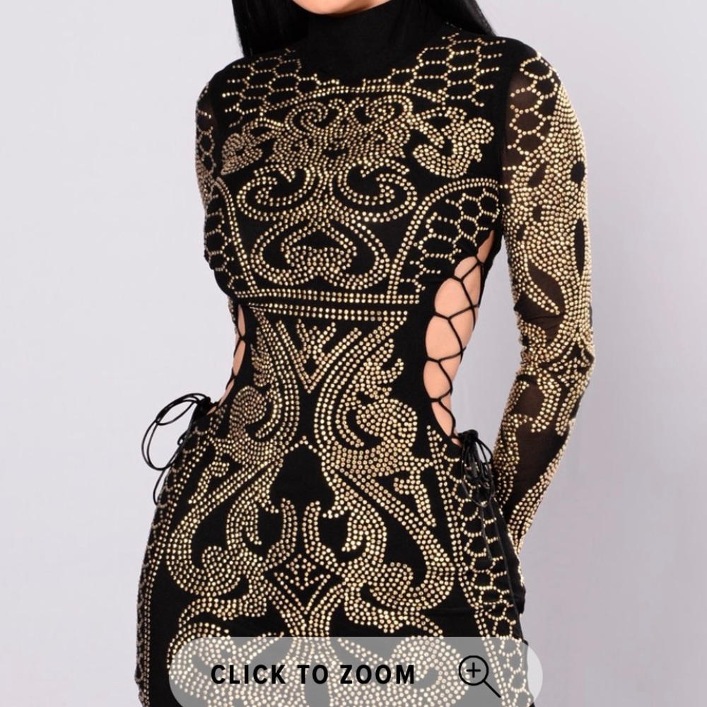 Dynasty Studded Dress